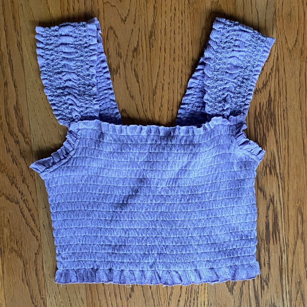 Urban Outfitters Lavender Crop Top